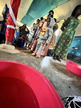 Lenora Gauthier journal: Communion/Foot Washing